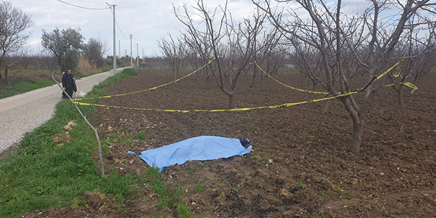 Tarlada kan donduran görüntü!