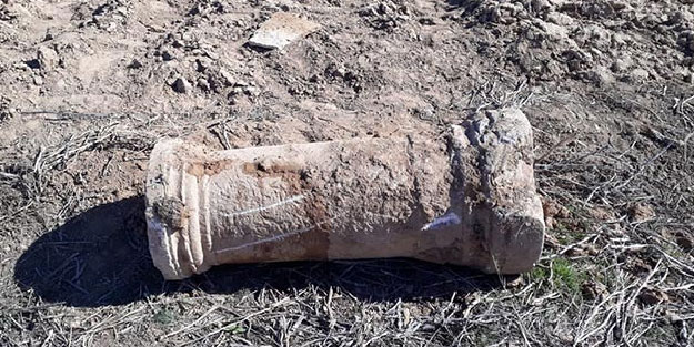 Tarlasını sürerken buldu, Bizans Dönemine ait çıktı