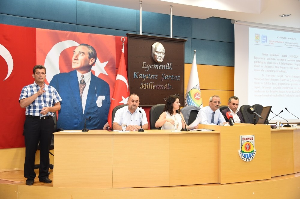 Tarsus Belediye Meclisi’nde işaret dili uygulaması 