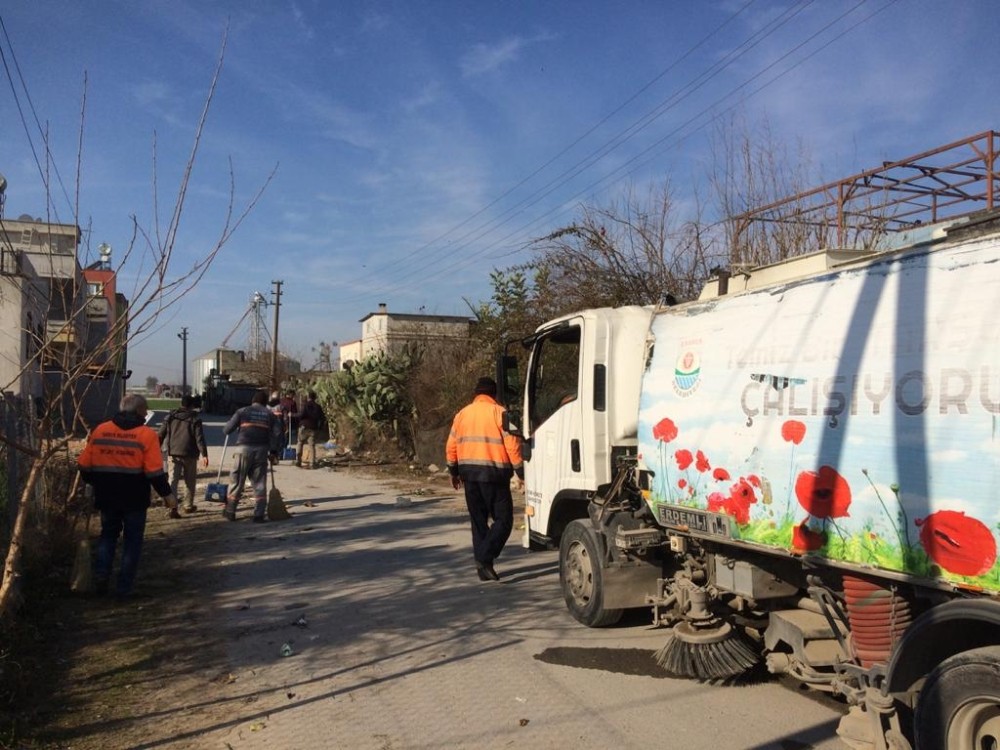 Tarsus’da bahar temizliği çalışmaları başladı 