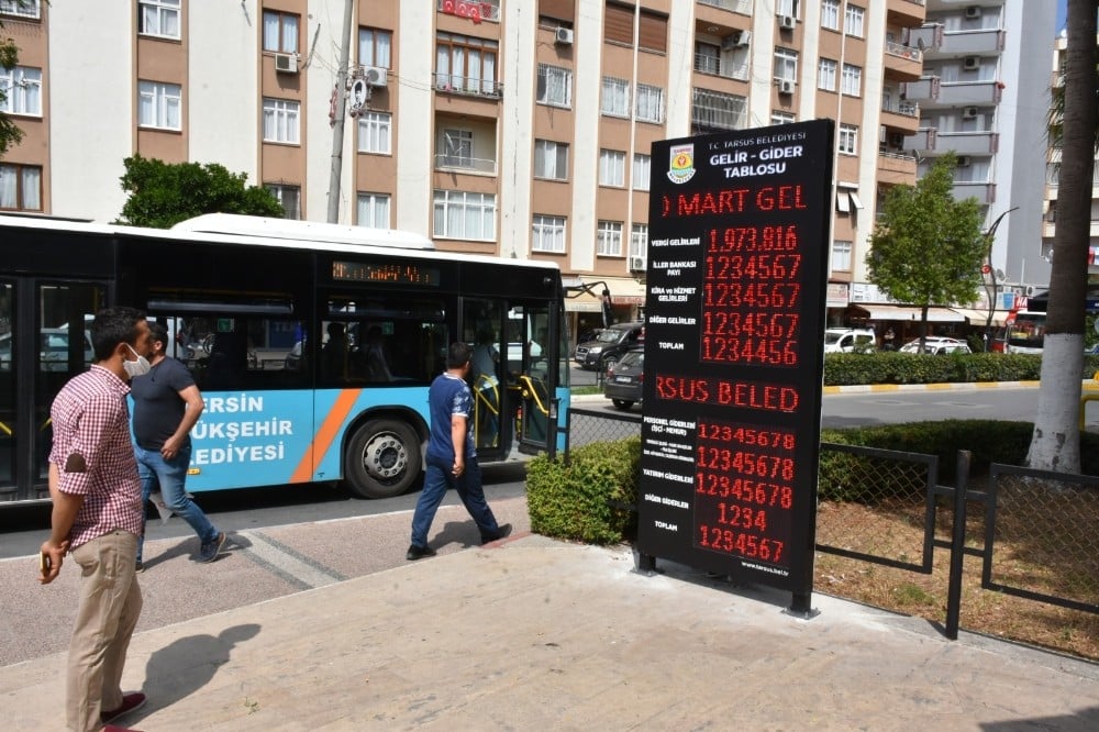 Tarsus’ta gelir-gider tabelası sayısı artıyor 