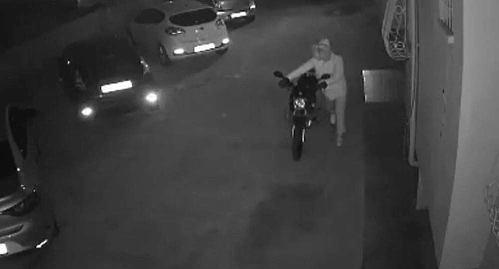 Tarsus’ta motosiklet hırsızlığı 