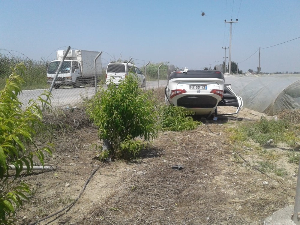 Tarsus’ta trafik kazaları: 1 ölü, 1 yaralı 