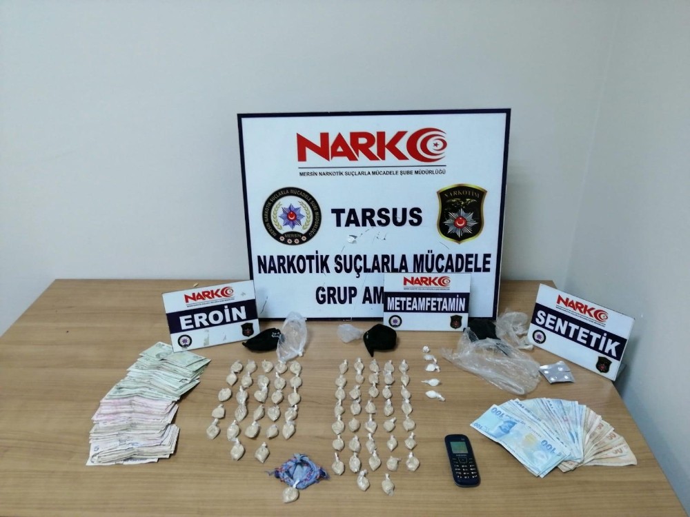 Tarsus’ta uyuşturucu operasyonu: 4 gözaltı 