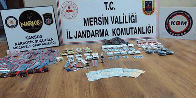Tarsus'ta uyuşturucu operasyonu