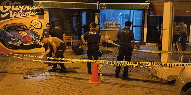 Tartıştığı kişiye kurşun yağdırdı