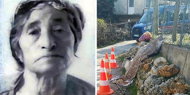 Taş üzerinde oturur halde ölü bulundu