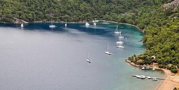 Taşkaya koyunda yapılacak tesislere mahkeme freni