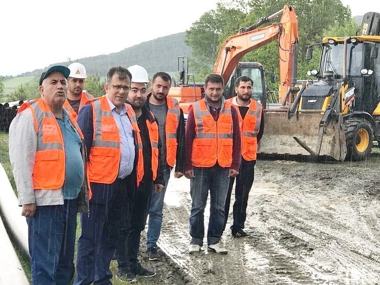 Taşköprü Belediyesi, ilçede çalışmalarını sürdürüyor 