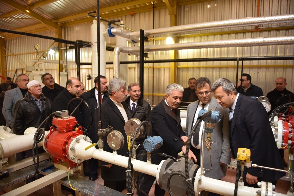 Taşköprü’ye sabit doğalgaz verilmeye başlandı 