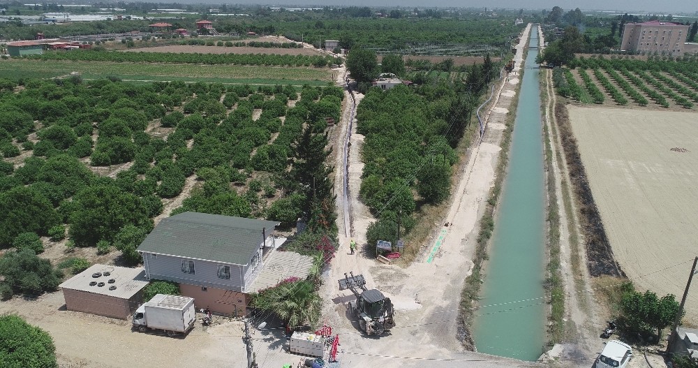 Taşucu’nun kanalizasyon sorunu çözülüyor 