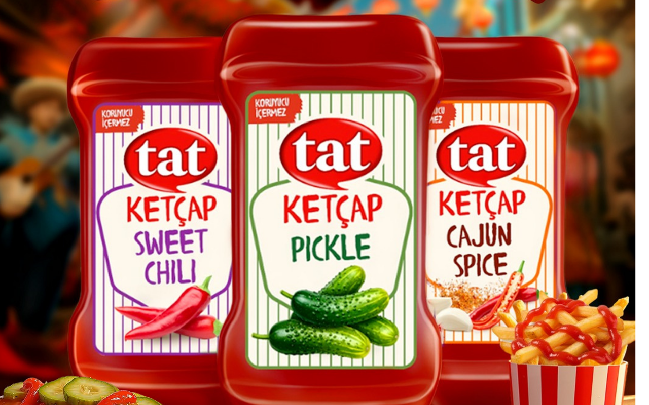TAT Gıda'dan ketçapta devrim: TAT Ketçap pickle, sweet chili ve canjun spice!