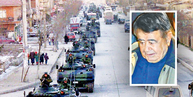 Tatbikat değil gözdağı