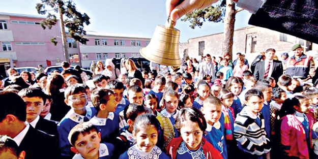 Tatil bitti, bugün dersbaşı