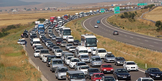 Tatil trafiğinde son durum