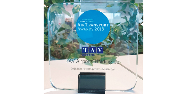 TAV’a “En iyi işletmeci” ödülü