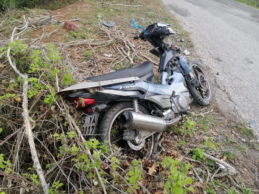 Tavşanlı’da trafik kazası, 1 yaralı 