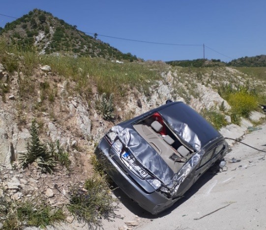 Tavşanlı’da trafik kazası: 1 yaralı 