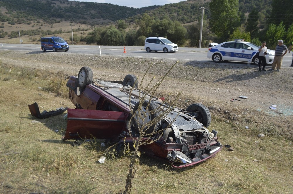 Tavşanlı’da trafik kazası: 2 yaralı 