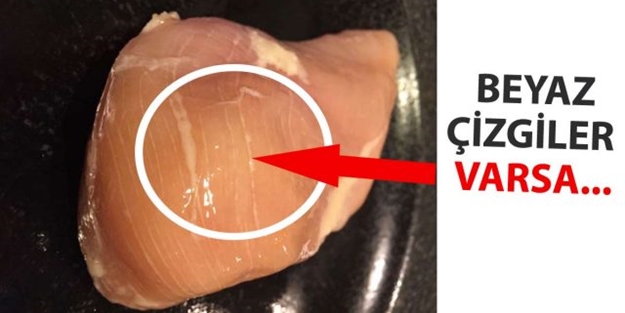 Tavuk göğsünün üzerinde bunu görürseniz sakın almayın!