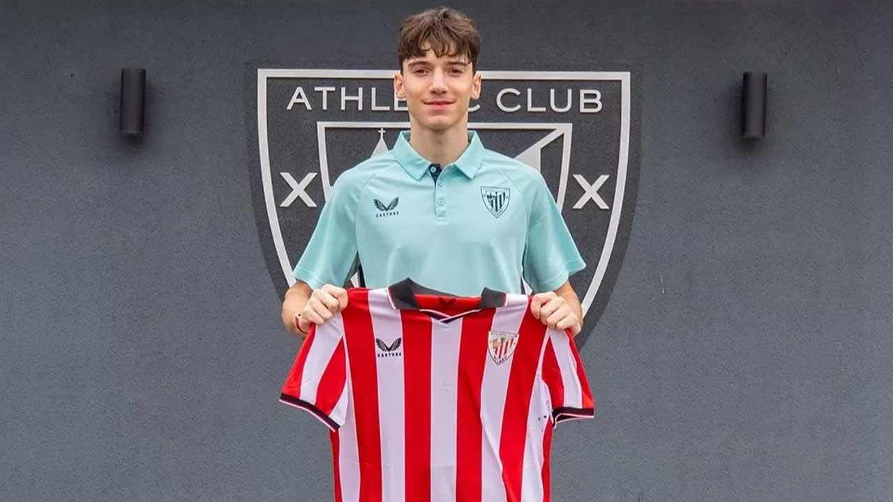 Tayfun Korkut'un oğlu Efe Korkut, Athletic Bilbao'ya transfer oldu