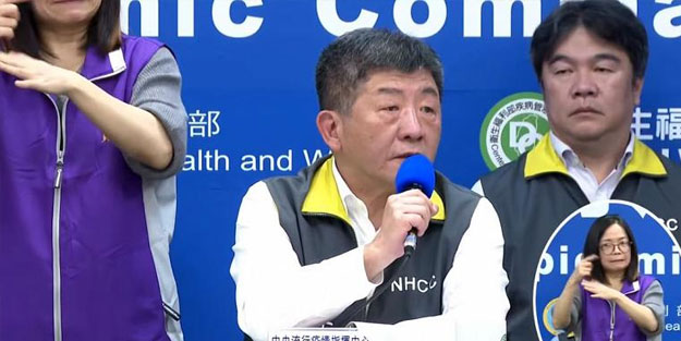 Tayvan Sağlık Bakanından koronavirüs açıklaması