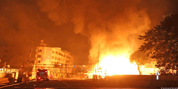 Tayvan'da bir askeri tesiste patlama yaşandı!