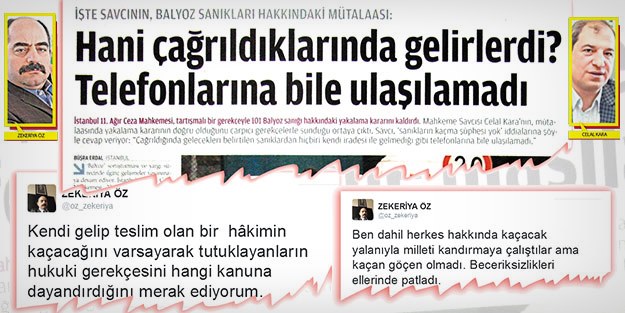 Tazı gibi kaçtılar