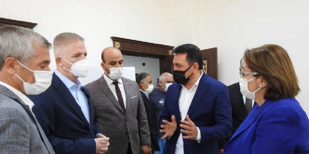 Taziye evi törenle açıldı