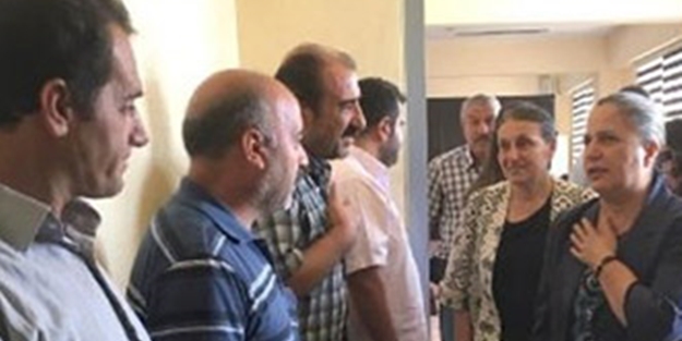Taziye evinde Gültan Kışanak'a şok!
