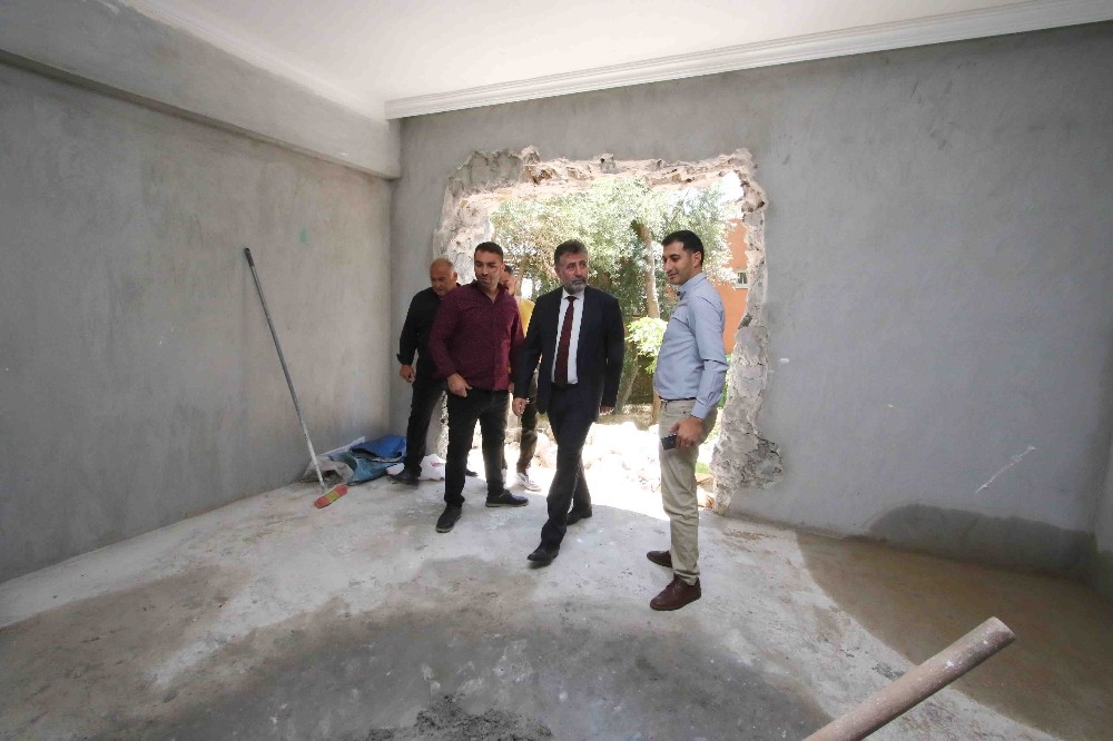 Taziye evini Bayraklı Belediyesi tamamlayacak 