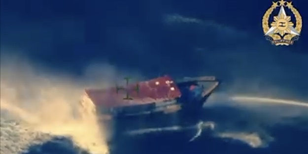 Tazyikli su sıkan Çin uyardı: Buna son verin