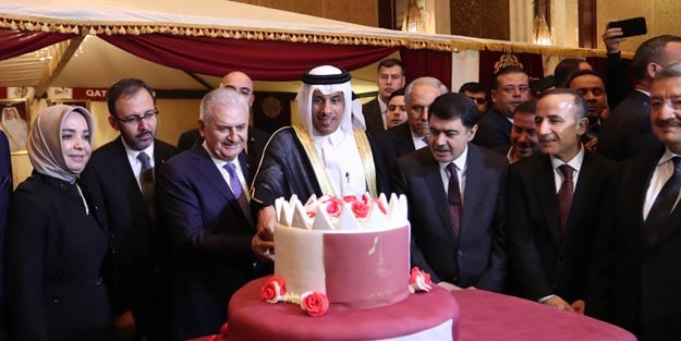 TBMM Başkanı Binali Yıldırım, Katar Milli Günü resepsiyonuna katıldı