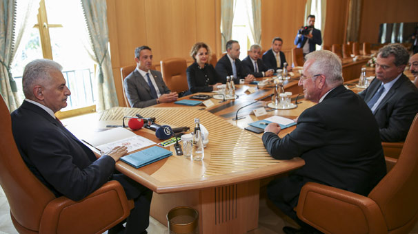 TBMM Başkanı Binali Yıldırım, TÜSİAD heyetini kabul etti