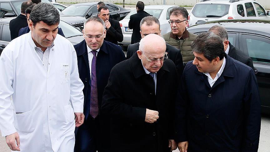 TBMM Başkanı Kahraman'dan Bayraktar'a ziyaret