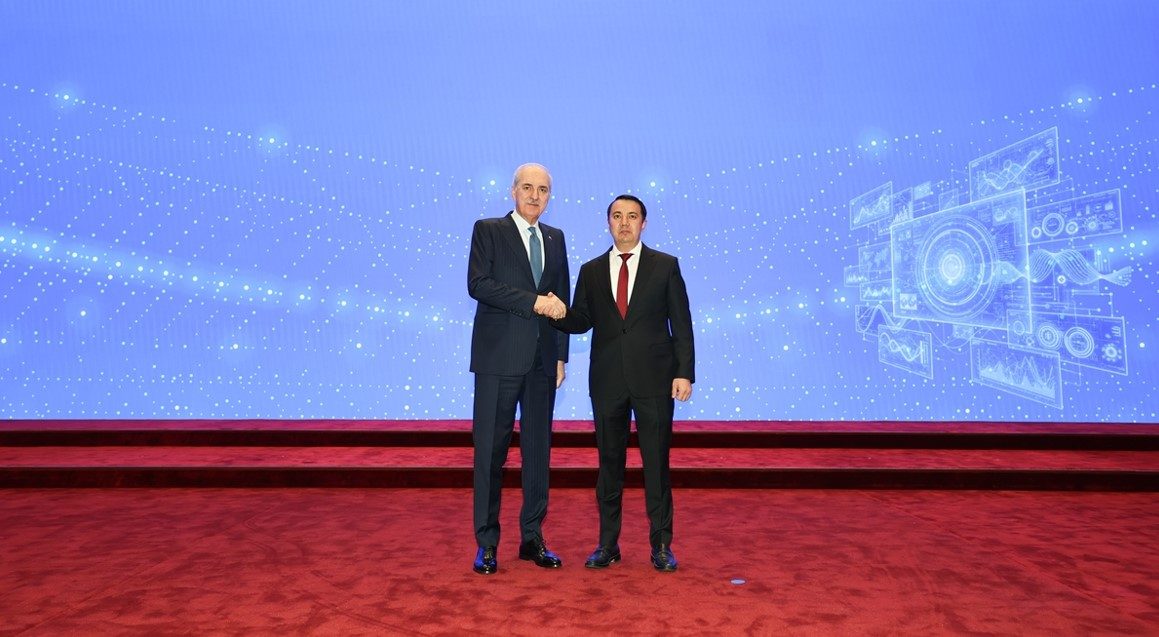TBMM Başkanı Kurtulmuş Bişkek’te konuştu: Türk dünyası yeni bir cazibe merkezi