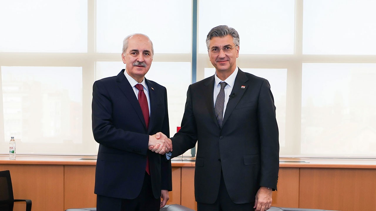 TBMM Başkanı Kurtulmuş’tan Hırvatistan’a işbirliği mesajı