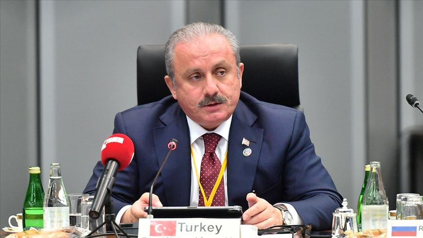 TBMM Başkanı Mustafa Şentop G20 Parlamento Başkanları Zirvesi açılışına katıldı