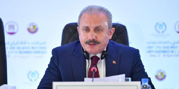 TBMM Başkanı Mustafa Şentop: Her yer Filistin olmaya başladı