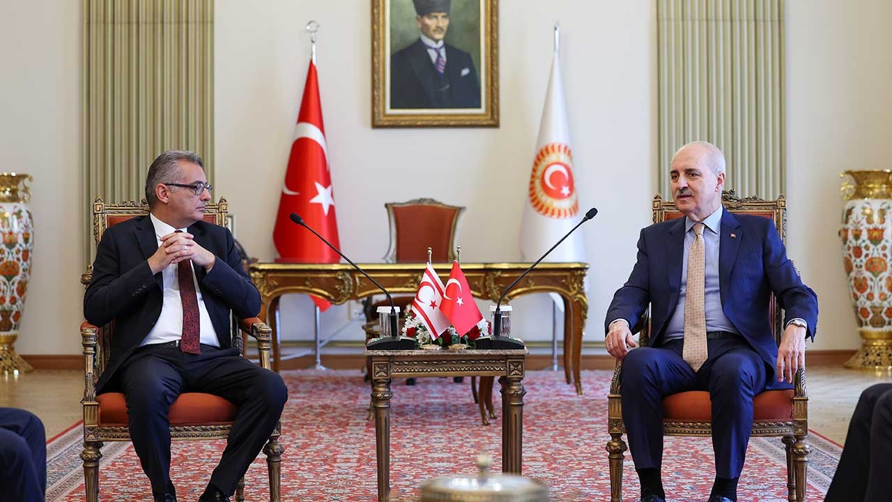 Kurtulmuş, Erhürman ile görüştü