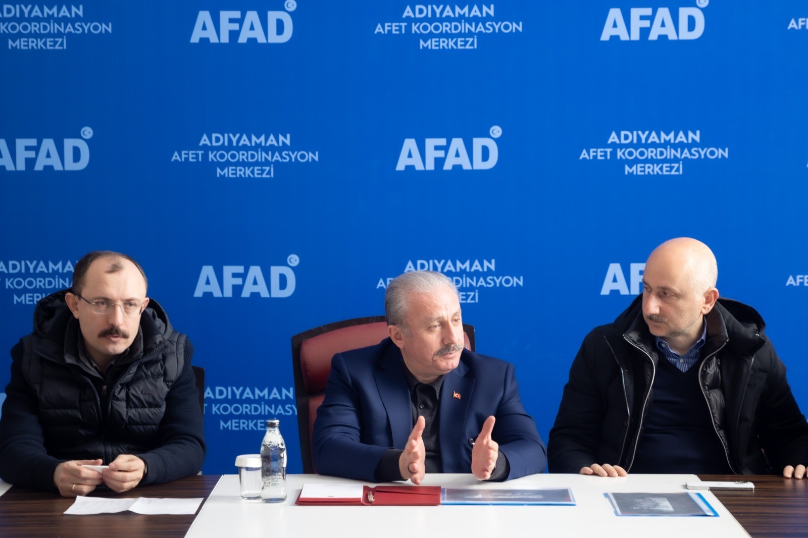 TBMM Başkanı Şentop, deprem bölgesinde inceleme