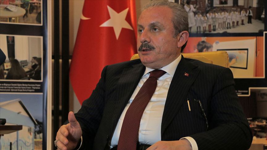 TBMM Başkanı Şentop: Güneyimizdeki terör odaklarının ülkemize yönelik saldırılarına kayıtsız kalamayız