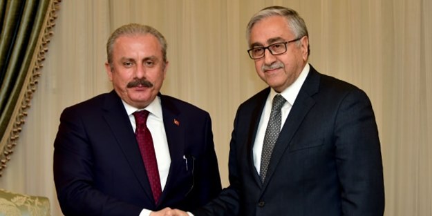 TBMM Başkanı Şentop'tan KKTC'de net mesaj: Rum tarafı bir oyun içinde