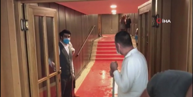 TBMM'de korkutan olay! Aniden patladı