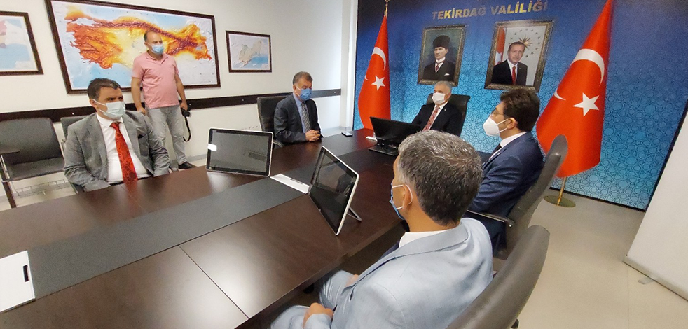 TBMM tarafından Tekirdağ'daki okullara 75 bilgisayar ve 30 yazıcı gönderildi