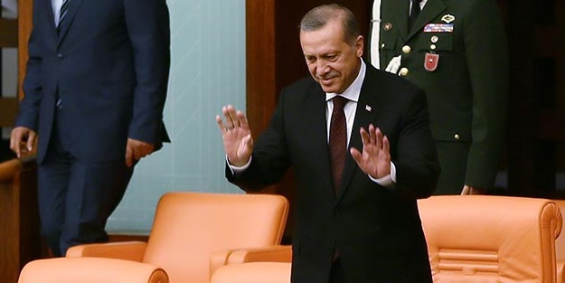 TBMM'de Erdoğan'a büyük saygısızlık