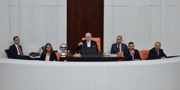 TBMM'de Filistin tepkisi