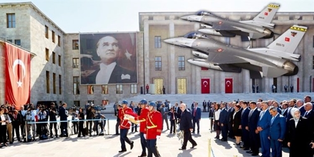 TBMM'yi F-16'lar korudu