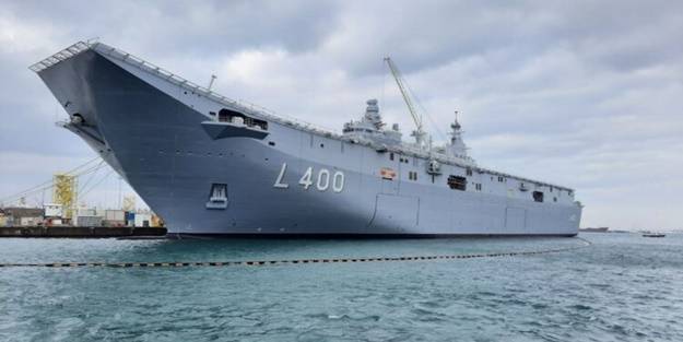 "TCG Anadolu" gemisinde kritik gelişme