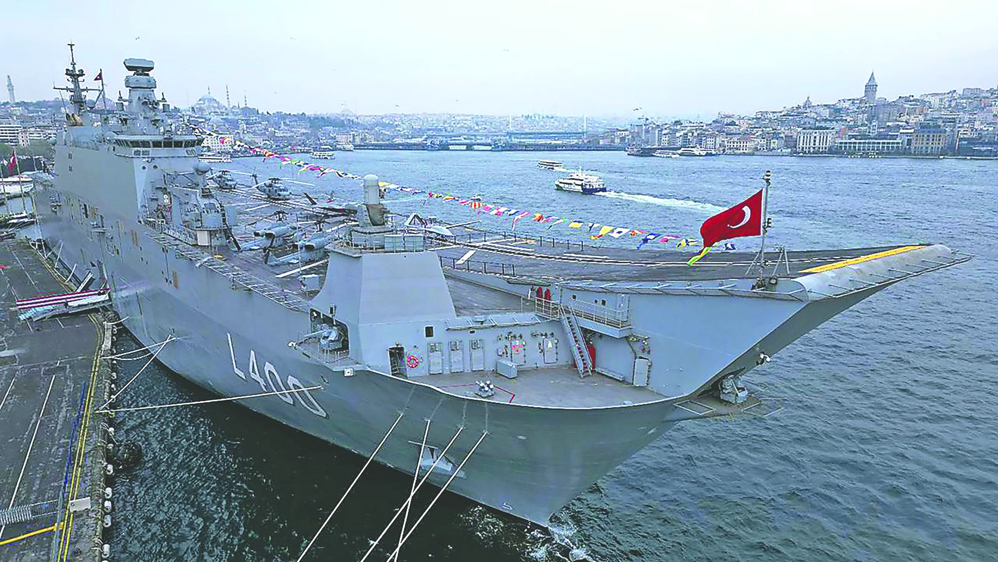 TCG Anadolu kritik görevler görecek